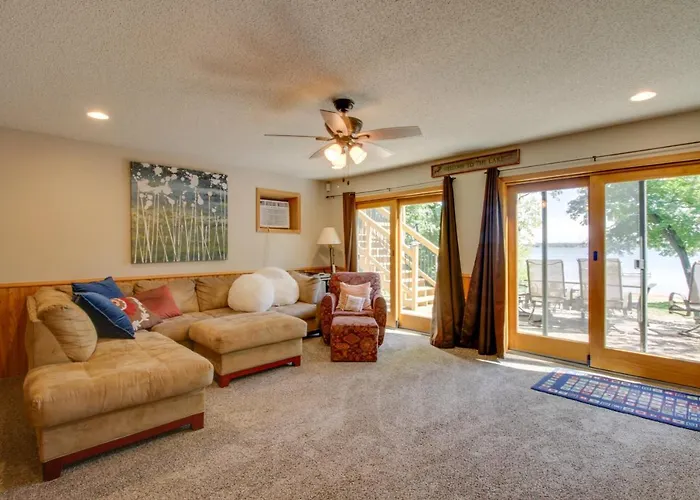 Lakefront Brainerd Cabin W/ Fireplace!