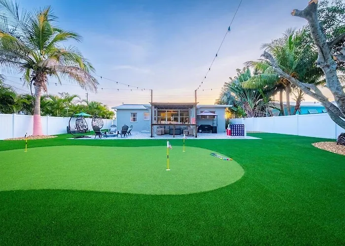 Steps To Beach! Putting Green, Game Room!