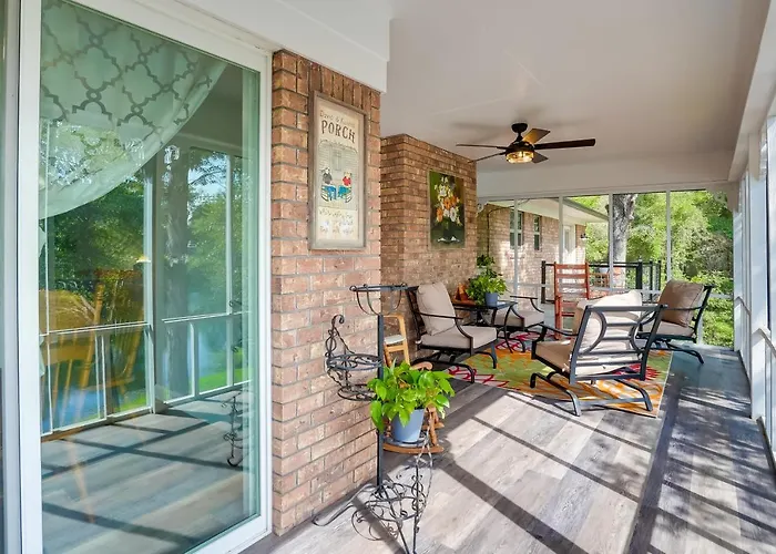 Lakefront Retreat In Jefferson W/ Screened Porch!
