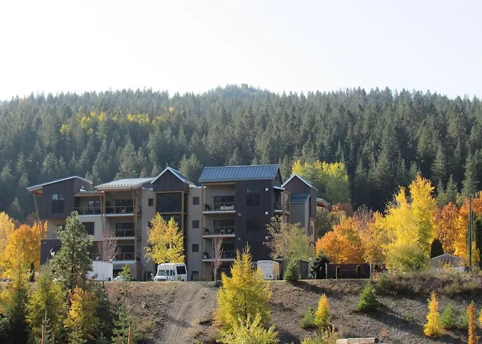 Large Studio Condo With Full Kitchen, Ski, Bike, Beautiful Balcony Views Hottub Fireplace