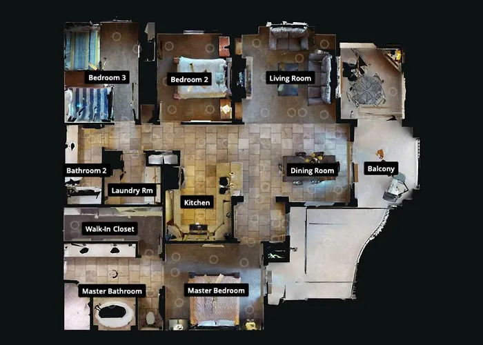 D13-Amazing Red Cliff View-Third Floor 3-Bedroom Sunset View