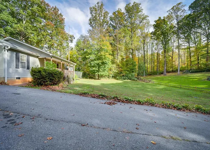 Candler Home W/ Large Deck: Hike, Bike & Unwind!