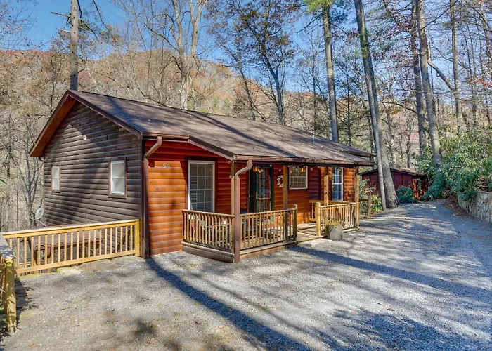 Mtn-View Waynesville Home Near Trout Stocked Creek