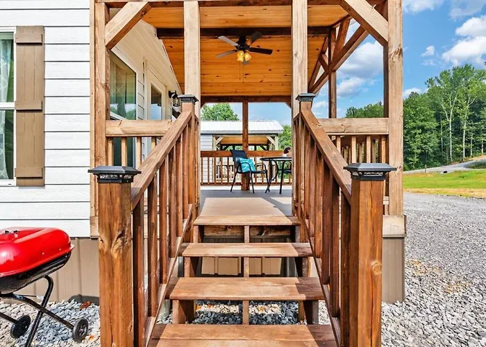 6 A Little Wanderlust Lux Tiny House, Firepit, Boat Parking, 5 Mins To Lake, Downtown