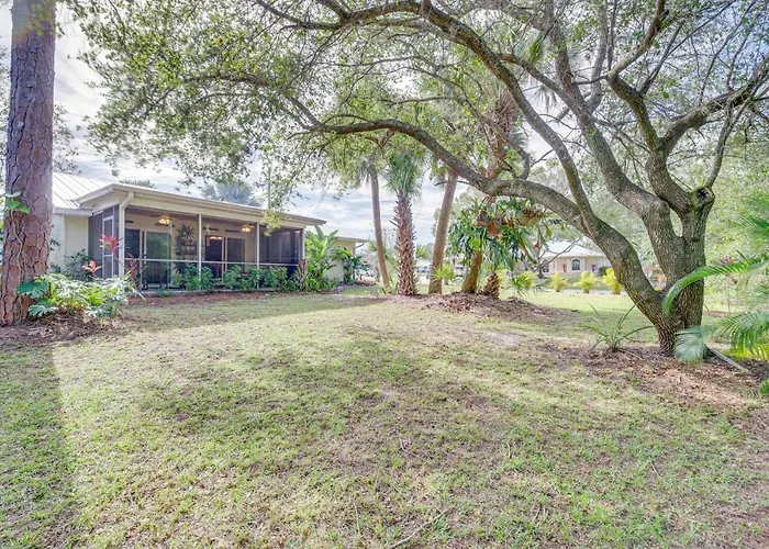 Sebastian Home W/ Screened Lanai: 8 Mi To Beach!