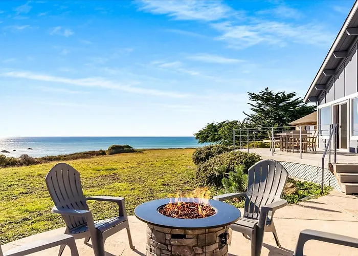 Bodega Bay Beach Home Views Fire Table Dogs Ok
