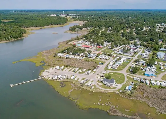 Surf City 2Br Model Home With Pool And Boat Ramp Access