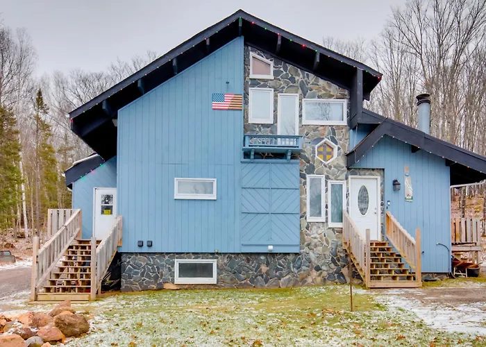 Iron River Condo W/ Gas Grill Near Skiing + Hiking