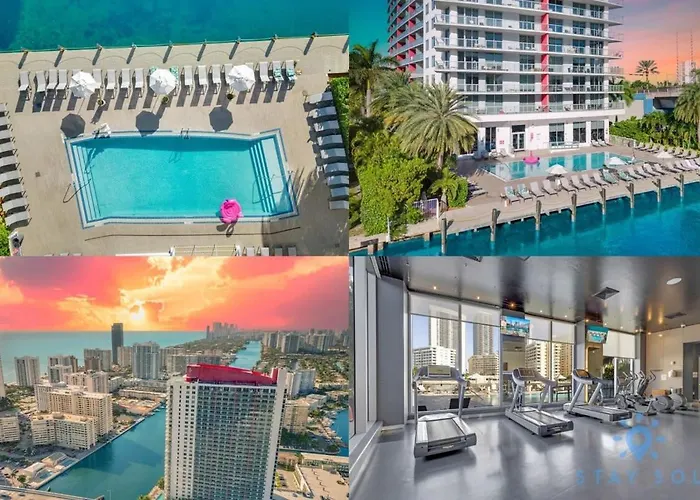 Tropical Apartment With Balcony - Pool - Up To 4 - Gym