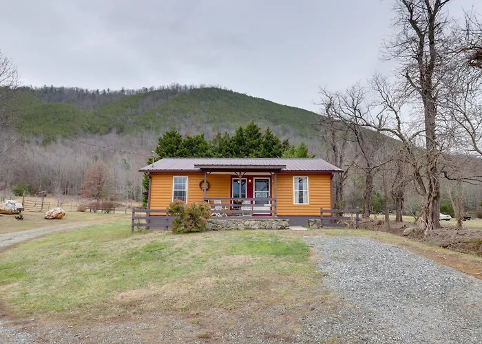 Carolina Country Cabin! Hot Springs Getaway