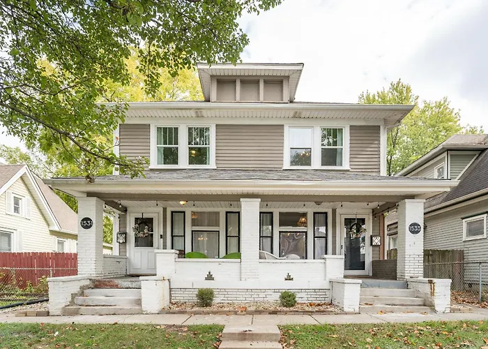 Cozy Home Near Fountain Square & 5 Min Lucas Oil