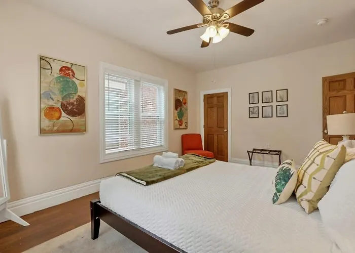 Osu And Short North 4 Bedroom Patio And Garage With Ev