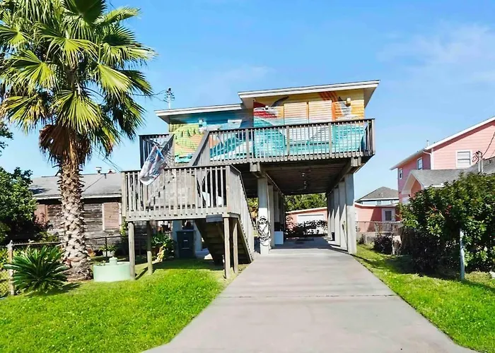 Galveston Beach House Family/Pet Friendly