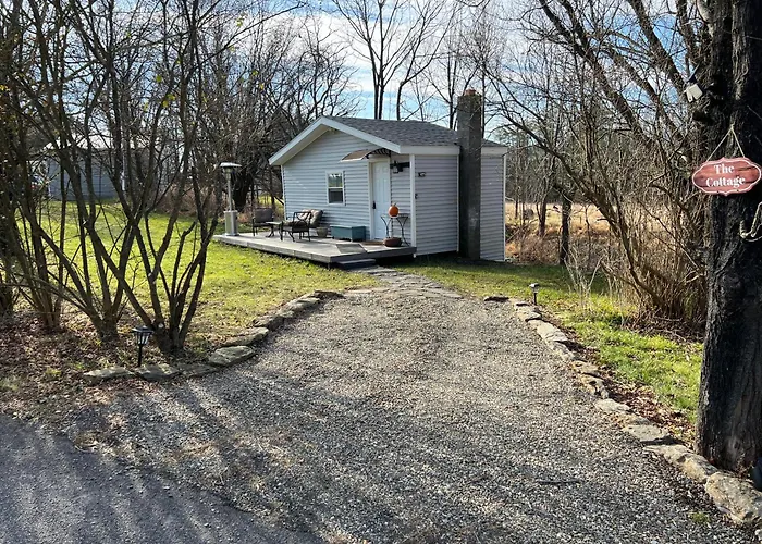 Country Cottage With Large Yard, Fire Pit & Nature Views