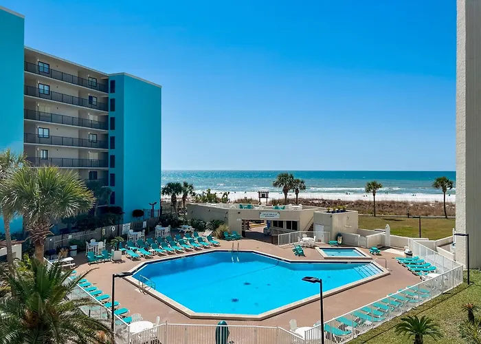 Beachfront Studio - Perfect Location - Free Beach Chairs - Top Of The Gulf 305
