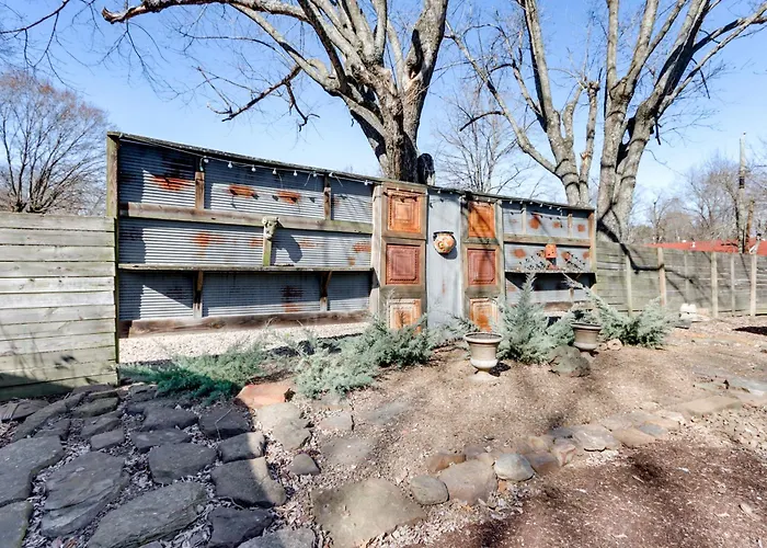 2 Mi To Ua: Central Fayetteville Home W/ Patios