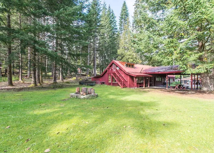 Front Lodge At Rainier Lodge, 1 Min Drive To Mt Rainier Entrance