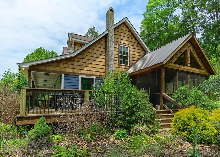 Mountain Over Main Street 5 Min. To Downtown Weaverville, Fire Pit & Views!