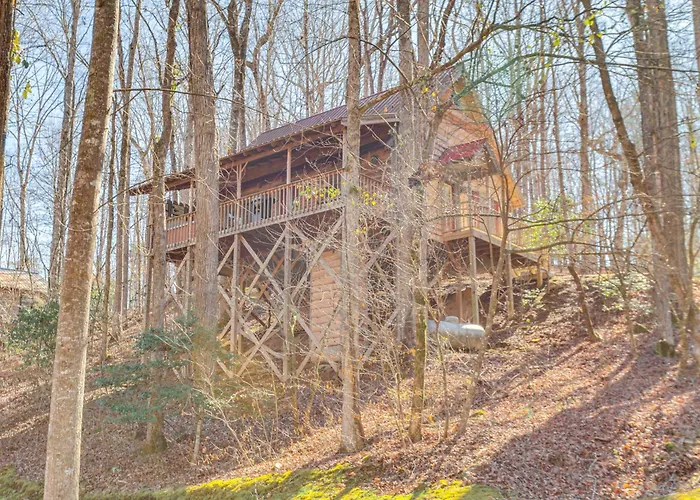 Quaint Dahlonega Cabin W/ Cavenders Creek Access!