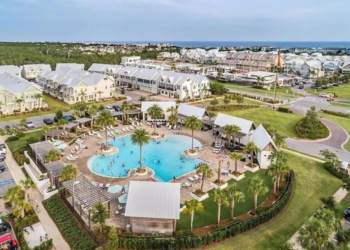 30A Top Rated! Heated Resort Pool+Golf Cart+Bikes+Bunks+Beach Gear