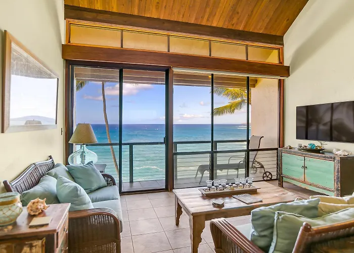 Unique Oceanfront Condo With Ac- Alekona Kauai