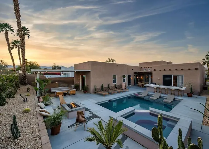 Pueblo Viejo Desert Minimalist Pool Home