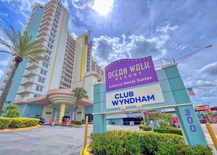 Luxury 17Th Floor 1 Bedroom Condo Direct Oceanfront Wyndham Ocean Walk Resort Daytona Beach | 1702
