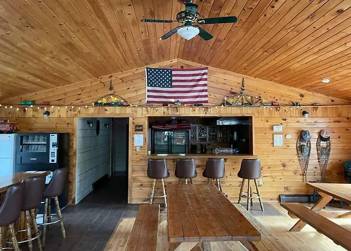 Brimley Lodge / Sleeps 36 / Snowmobile & Orv Trail