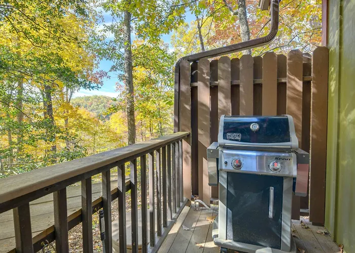 French Broad River Access: Whimsical Gem W/ Deck