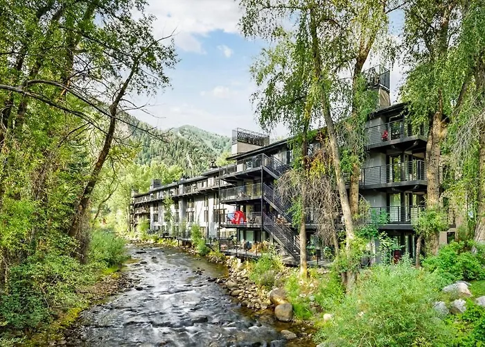 Chateau Roaring Fork Unit 29, Sunny, Corner Condo With River Views