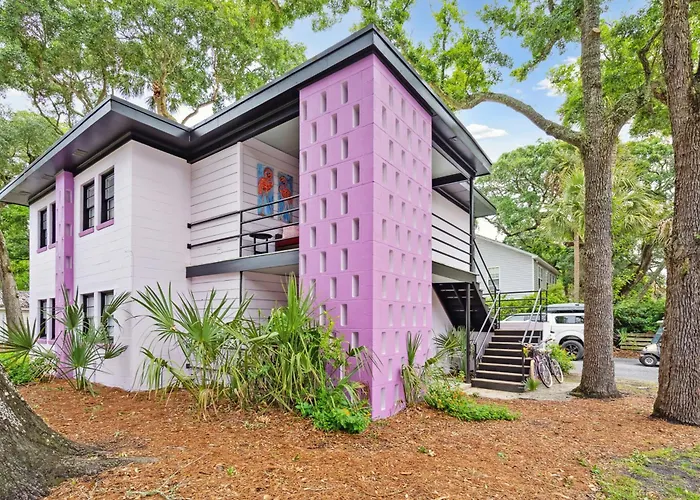 Folly Vacation Great Location, Vintage And Fun 120 Unit B