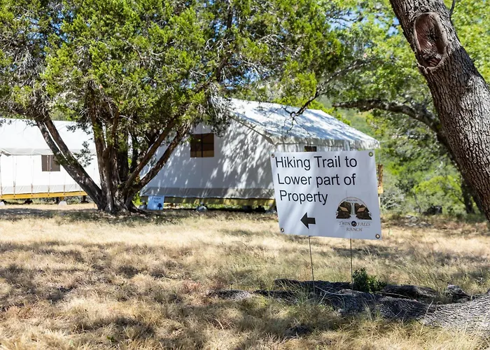 Off-Grid Hill Country Glamping Tent