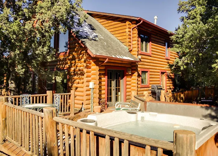 'Lacy'S Log Cabin' Alto Home W/ Mountain Views!
