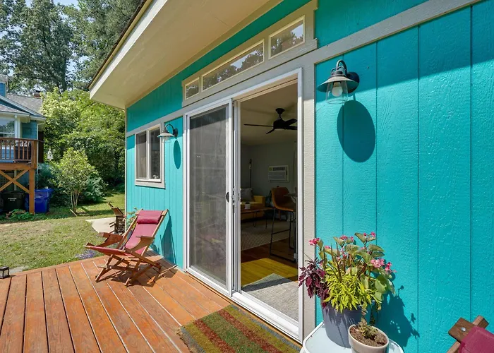 2 Mi To Duke University: Durham Tiny Home!