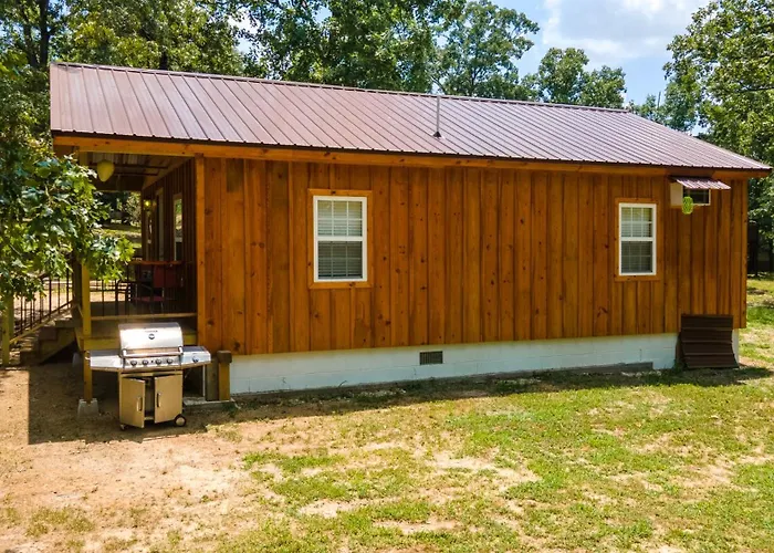 Halfmoon Hideaway-Cozy 2 Bdr Cabin Mena Ar