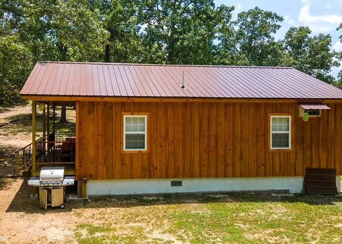 Halfmoon Hideaway-Cozy 2 Bdr Cabin Mena Ar