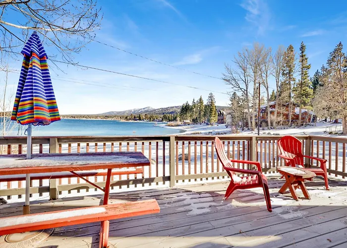 Sunrise Lakefront Family Cabin By Big Bear Vacations