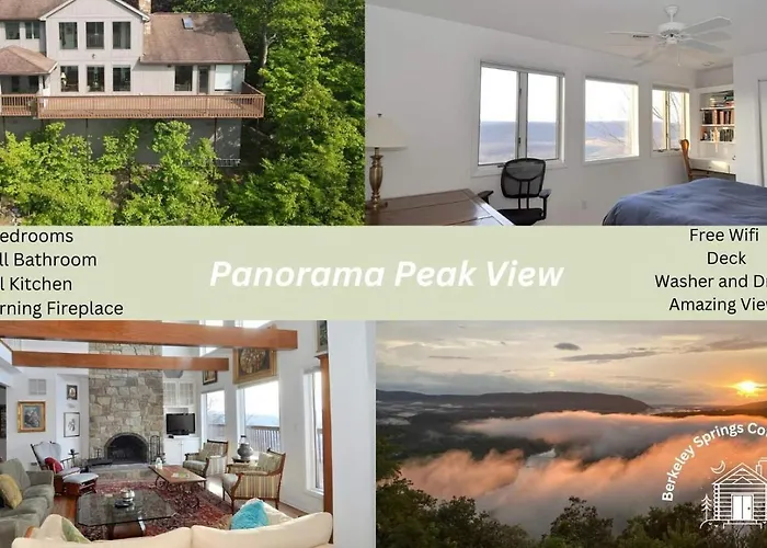 Panorama Peak View- Wifi, Screen Porch, Million Dollar View, Fireplace, Full Kitchen