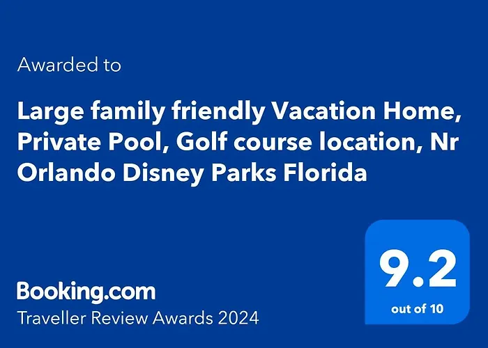Orlando Family Villa: Golf Course Retreat near Disney