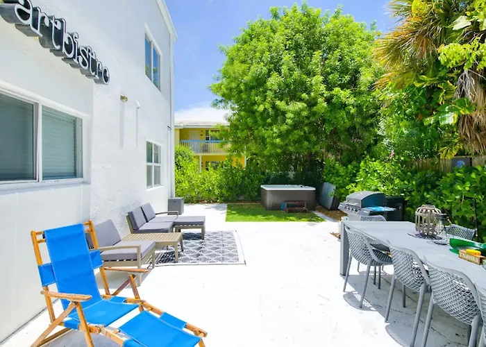 Pet Friendly Beach Condo With Hot Tub And Firepit
