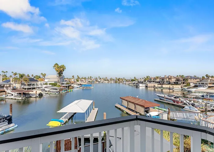 * Large Updated Waterfront Delta Manor Boat Dock *
