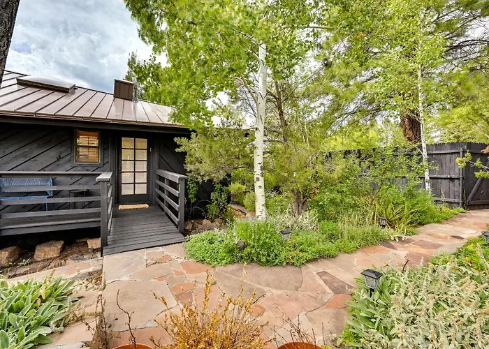 Pet-Friendly Flagstaff Studio Cabin W/ Patio