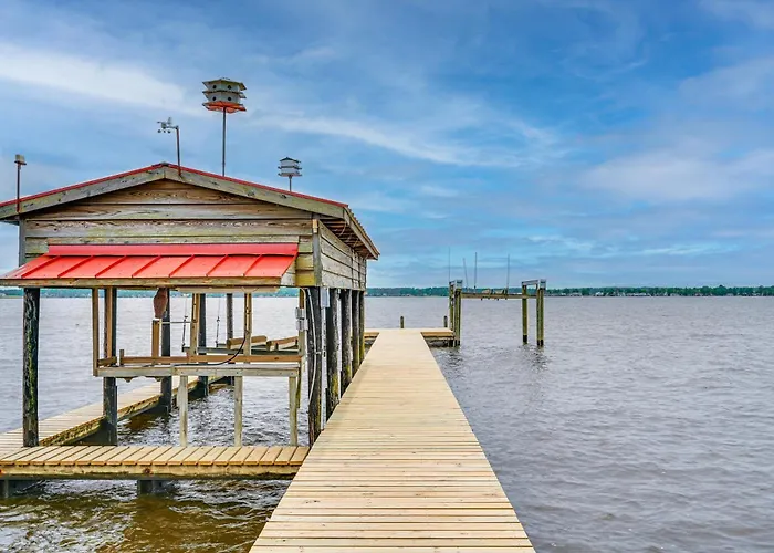 Pamlico River House W/ Private Dock & River View!