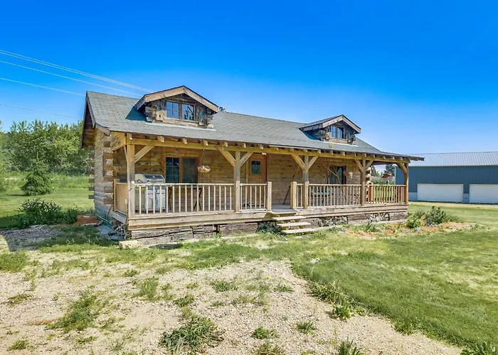 Bellevue Log Cabin W/ Gas Grill & Creek Access