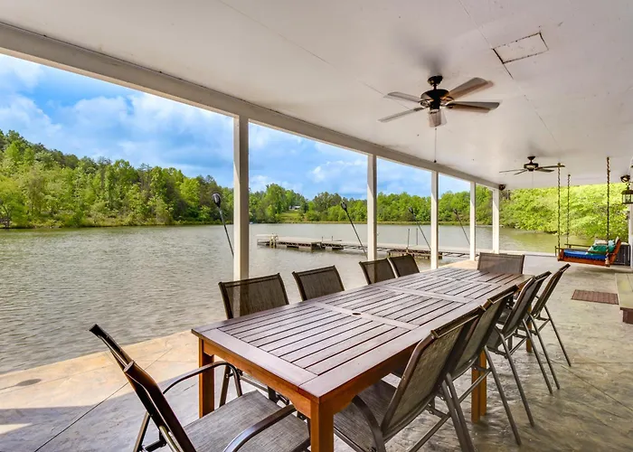 Hot Tub, Dock, Lakefront: Luxe Six Mile Retreat