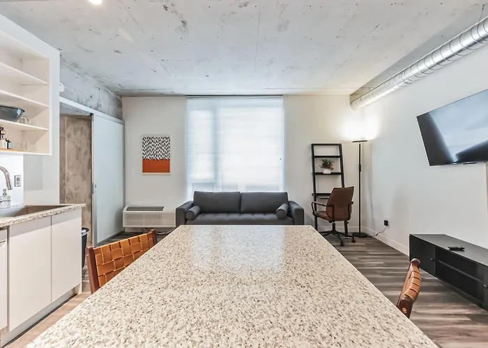 Sleek Downtown Cleveland Apartment