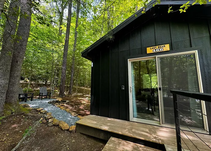 Couples Glamping Cabin-Lazy Bear At Valley Bear Farms Resort