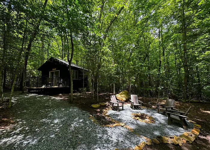 Bed & Bear - Couples Glamping Cabin At Valley Bear Farms Resort
