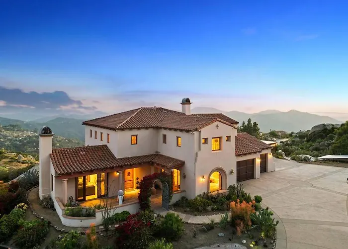 Mediterranean Haven With Views In Escondido