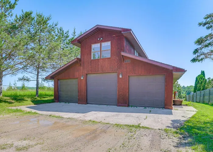 Riverfront Cheboygan Home W/ Dock ~ 4 Mi To Town!